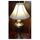 Vintage Brass Urn Style Table Lamp #2