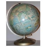 Vintage Rand McNally World Portrait Globe