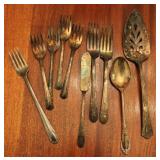 Silver Plated Flatware Collection