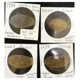 LOT OF (4) VINTAGE ELONGATED PENNIES