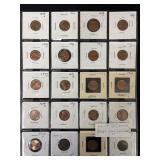 SHEET OF (20) ASSORTED LINCOLN PENNIES