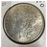 1889-O MORGAN DOLLAR - VERY NICE