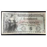SERIES 481 FIVE CENT MILITARY PAYMENT CERTIFICATE