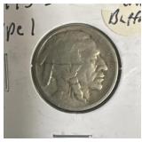 1913-D TYPE I BUFFALO NICKEL