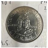 1989 US CONGRESS PROOF HALF DOLLAR
