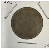 1910 LIBERTY "V" NICKEL