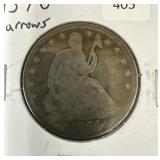1854-O SEATED LIBERTY HALF DOLLAR