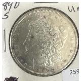 1890-S MORGAN DOLLAR