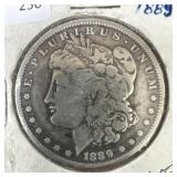 1889-O MORGAN DOLLAR
