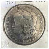 1887-O MORGAN DOLLAR