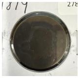 1819 LARGE CENT