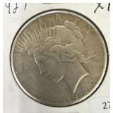 1927 PEACE DOLLAR