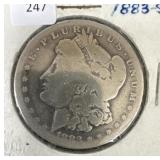 1883-S MORGAN DOLLAR