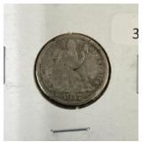 1877-CARSON CITY SEATED LIBERTY DIME