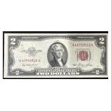 SERIES 1953 RED SEAL $2 (UNCIRCULATED)