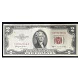 SERIES 1953-C STAR REPLACEMENT RED SEAL $2