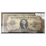 1923 ONE DOLLAR SILVER CERTIFICATE - LARGE BILL