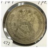 1964 MEXICO SILVER PESO