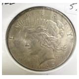 1922 PEACE SILVER DOLLAR
