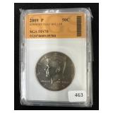 2009-P KENNEDY MS70 HALF DOLLAR
