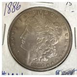 1886 MORGAN DOLLAR