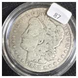 1890-O MORGAN DOLLAR