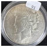 1926 PEACE DOLLAR
