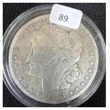 1891-O MORGAN DOLLAR
