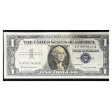 SERIES 1957-B COLORIZED SILVER CERTIFICATE -