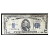 SERIES 1934-D $5 SILVER CERTIFICATE -