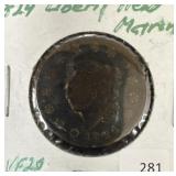 1824 LARGE CENT