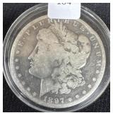 1897-S MORGAN DOLLAR