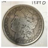 1889-O MORGAN DOLLAR