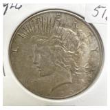 1926 PEACE SILVER DOLLAR