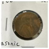 1966 (WITH MASONIC COUNTER-STAMP)