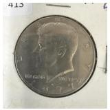 1977-D KENNEDY HALF DOLLAR