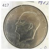 1972-D IKE DOLLAR