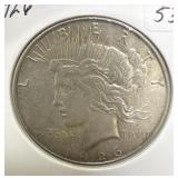 1926 PEACE SILVER DOLLAR