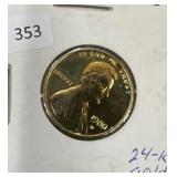 1980-D (GOLD-PLATED) LINCOLN CENT