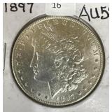 1897 MORGAN DOLLAR - VERY NICE