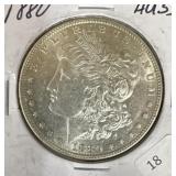 1880 MORGAN DOLLAR - VERY NICE