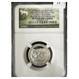 2017-S SILVER EFFIGY 25 CENT -PF70 ULTRA CAMEO-