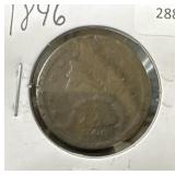 1846 LARGE CENT