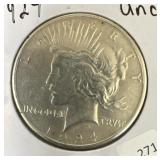 1924 PEACE DOLLAR