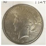 1924 PEACE DOLLAR