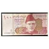 PAKISTAN 100 RUPEES NOTE