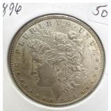 1896 MORGAN SILVER DOLLAR