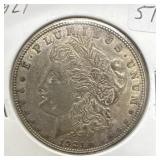 1921 MORGAN SILVER DOLLAR