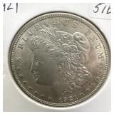 1921 MORGAN SILVER DOLLAR