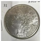 1883-O MORGAN DOLLAR